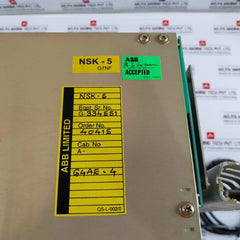 Abb NSK-5 Fsk Modem Equipment Power Systems Communication 40415