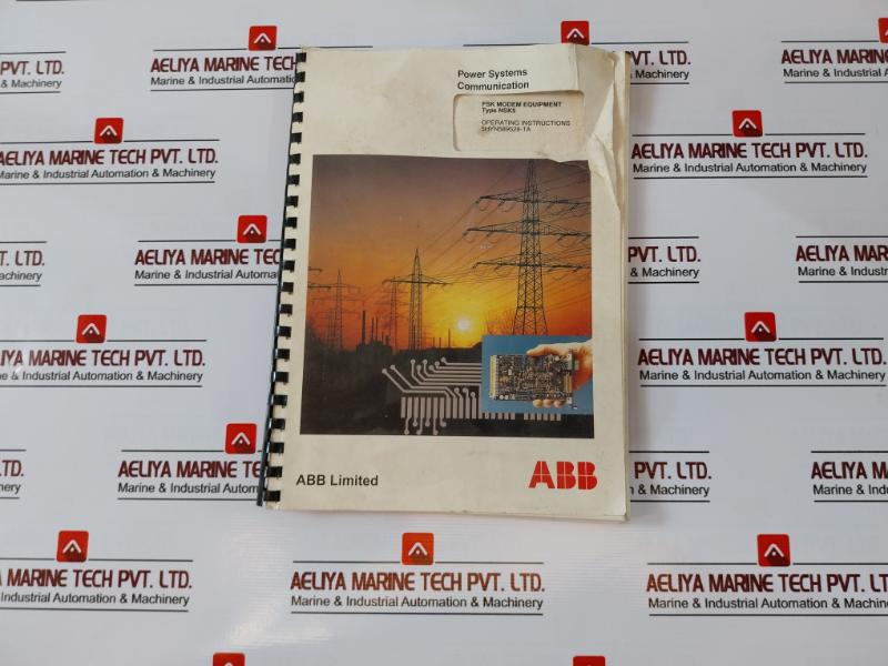 Abb NSK-5 Fsk Modem Equipment Power Systems Communication 40415