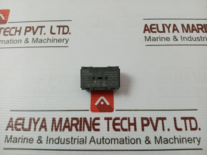 Abb Oa1G10 Auxiliary Contact 1Sca022353R4970 10A 600Vac 16A