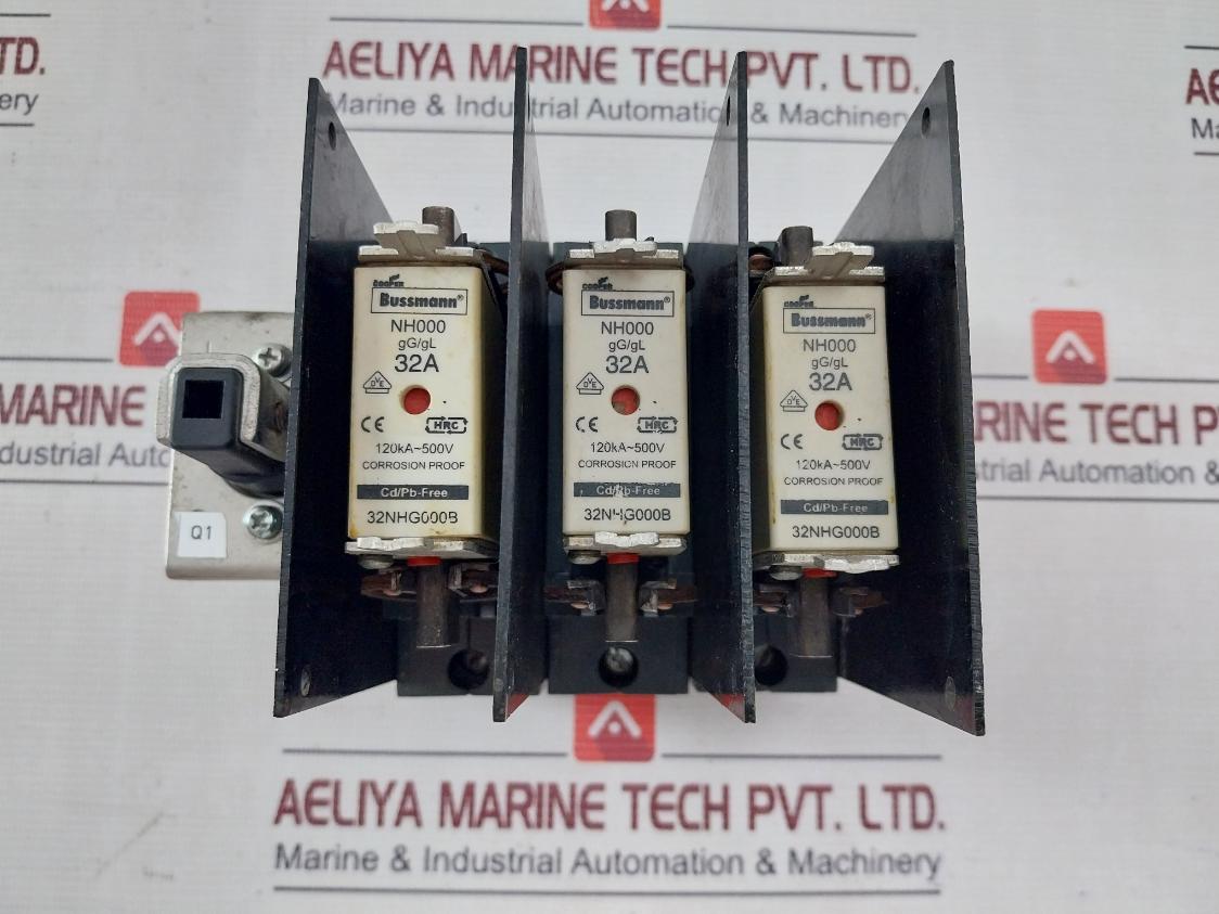 Abb Oesa 00-32 Switch Disconnector Fuse Unit 32Nhg000B 120Ka-500V 32A 7.5W 12Kv