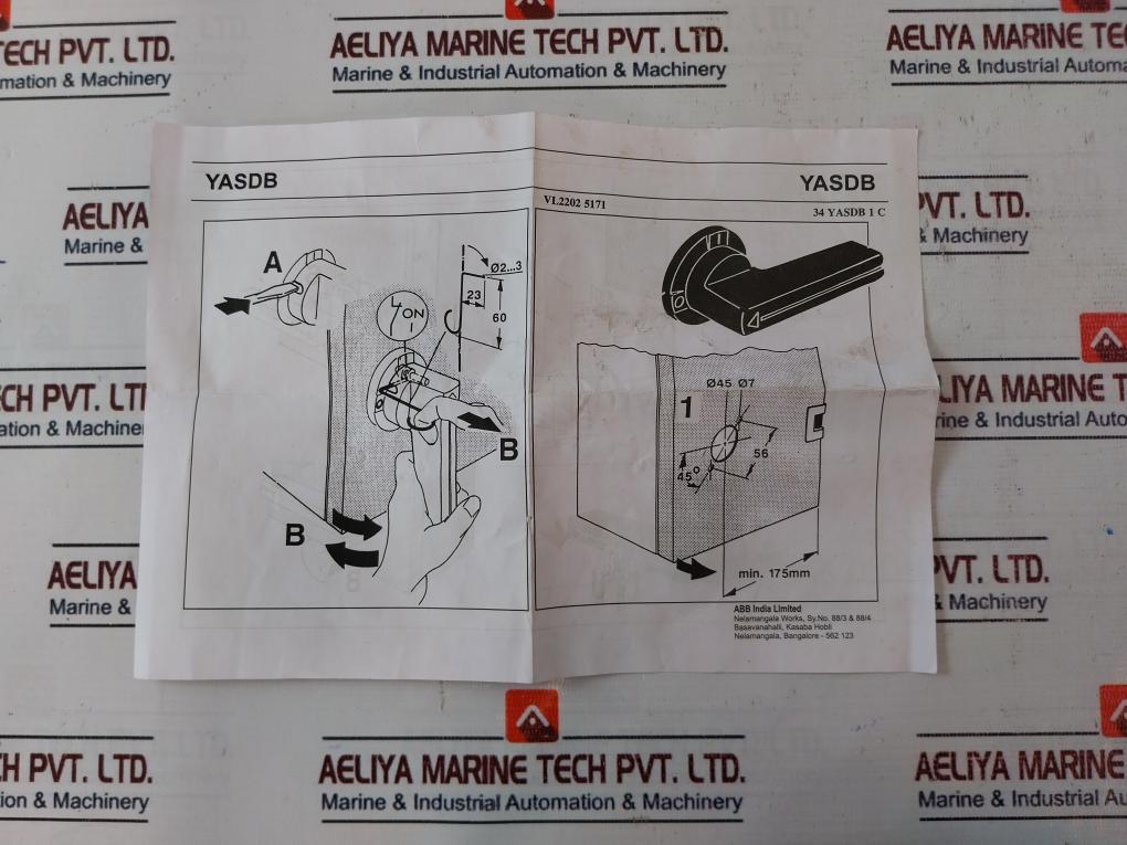 Abb Oesa00125N Switch Disconnector Fuse 500V 125A