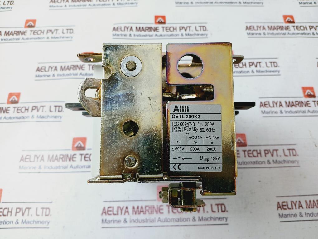 Abb Oetl200K3/Oh-j Load Break Switch 1Sca022125R1920 250A 50/60Hz