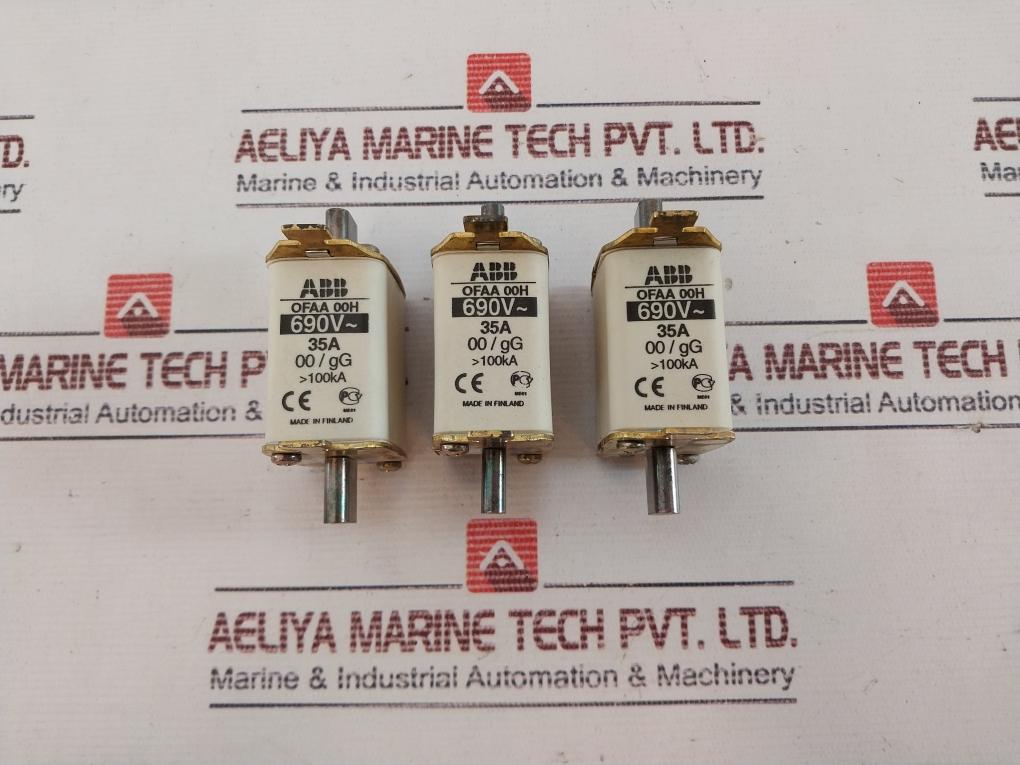 Abb Ofaa 00H Hrc Fuse Link 35A 690V~ 1Sca022007R4410