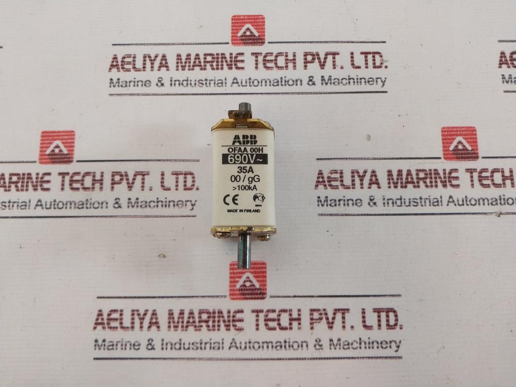 Abb Ofaa 00H Hrc Fuse Link 35A 690V~ 1Sca022007R4410