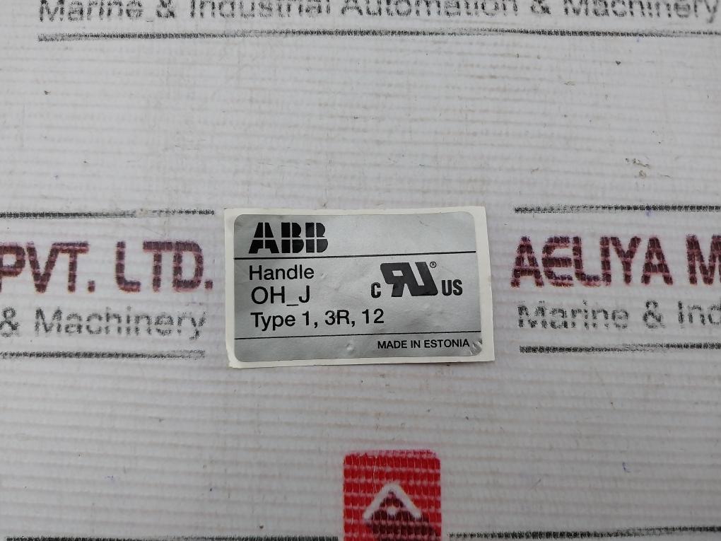Abb Ohb145J12 Handle For Switches 1, 3R, 12 1Sca022381R2110