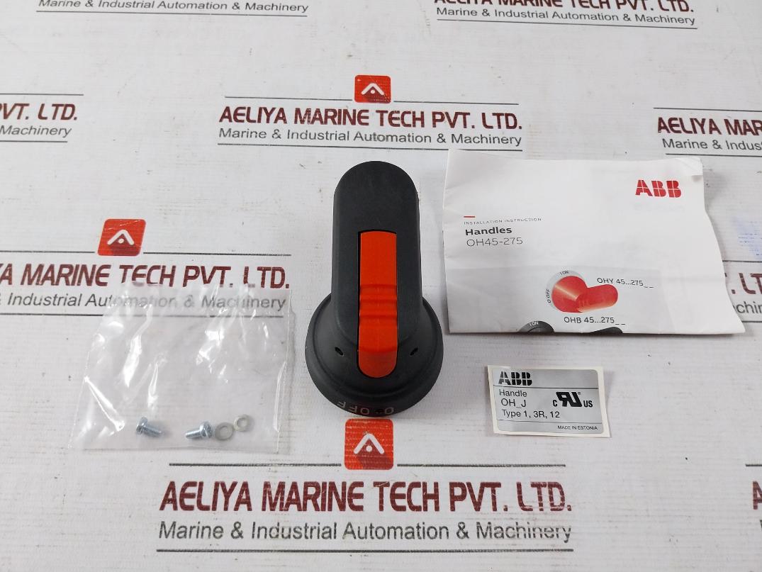 Abb Ohb 45...275 Pistol Handle With Off/On Marking Oh45-275 1Scc390022M0020