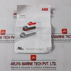 Abb Ohb 45...275 Pistol Handle With Off/On Marking Oh45-275 1Scc390022M0020