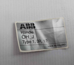 Abb Ohb 65J6 Pistol Handle For Power Circuit Breaker 1Scc390022M0016