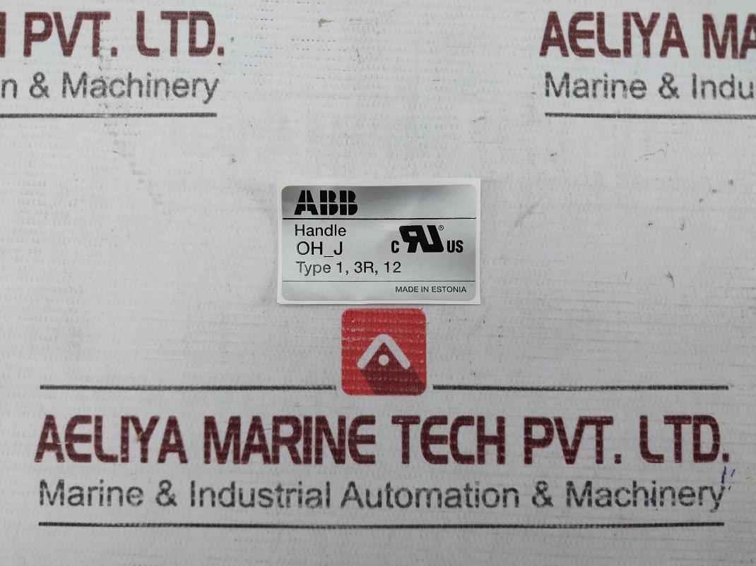 Abb Ohb80J6 Pistol Handle With Off/On Marking 1Sca022381R0240