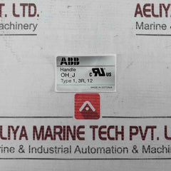 Abb Ohb80J6 Pistol Handle With Off/On Marking 1Sca022381R0240