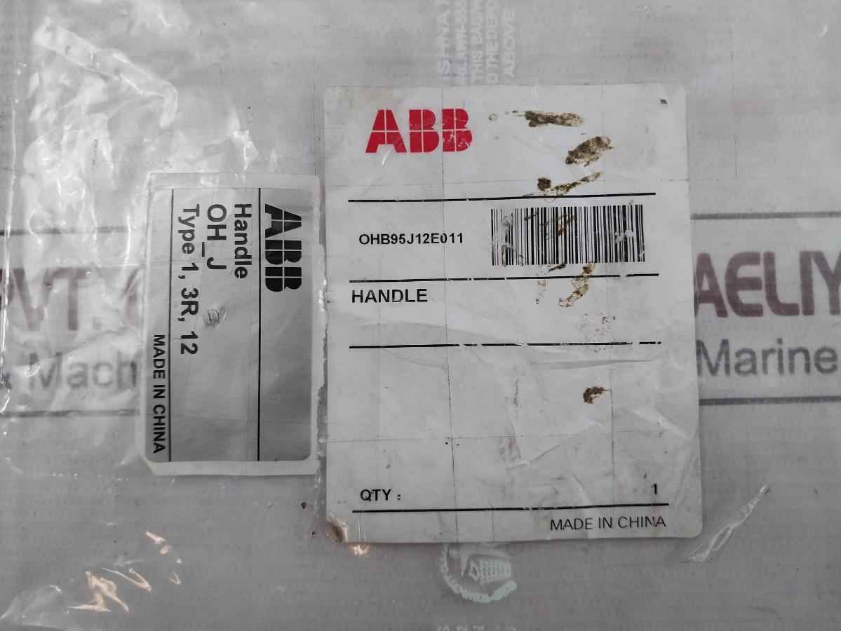 Abb Ohb95J12E011 Control Handle For Switche Ohb 95J12E Ip65