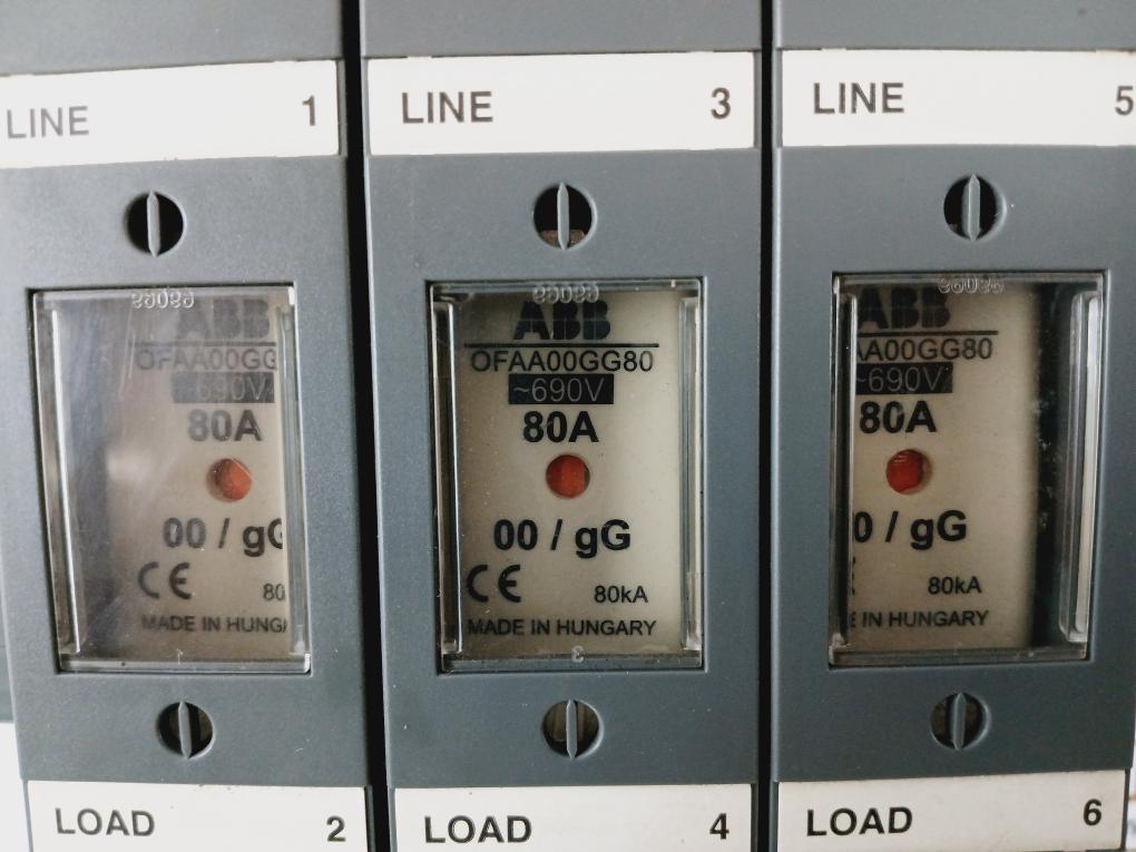 ABB OS125GDS30 Switch Fuse 690V 125A AC-23A