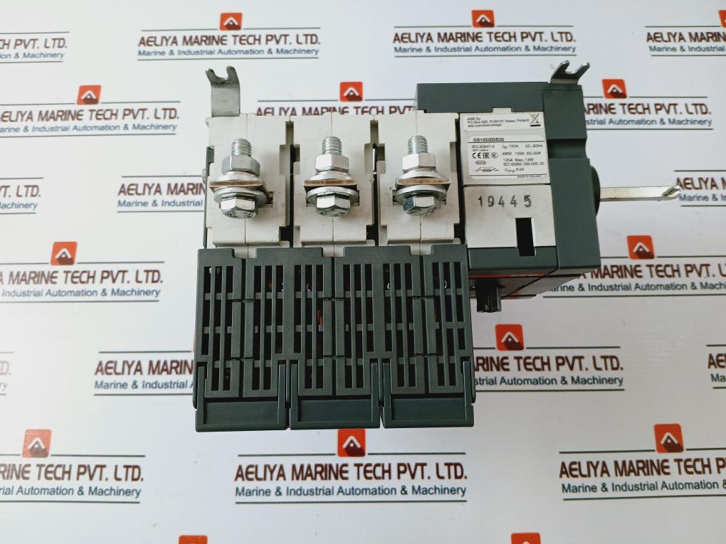 Abb Os125Gds30 Switch Fuse 690V 125A Ac-23A