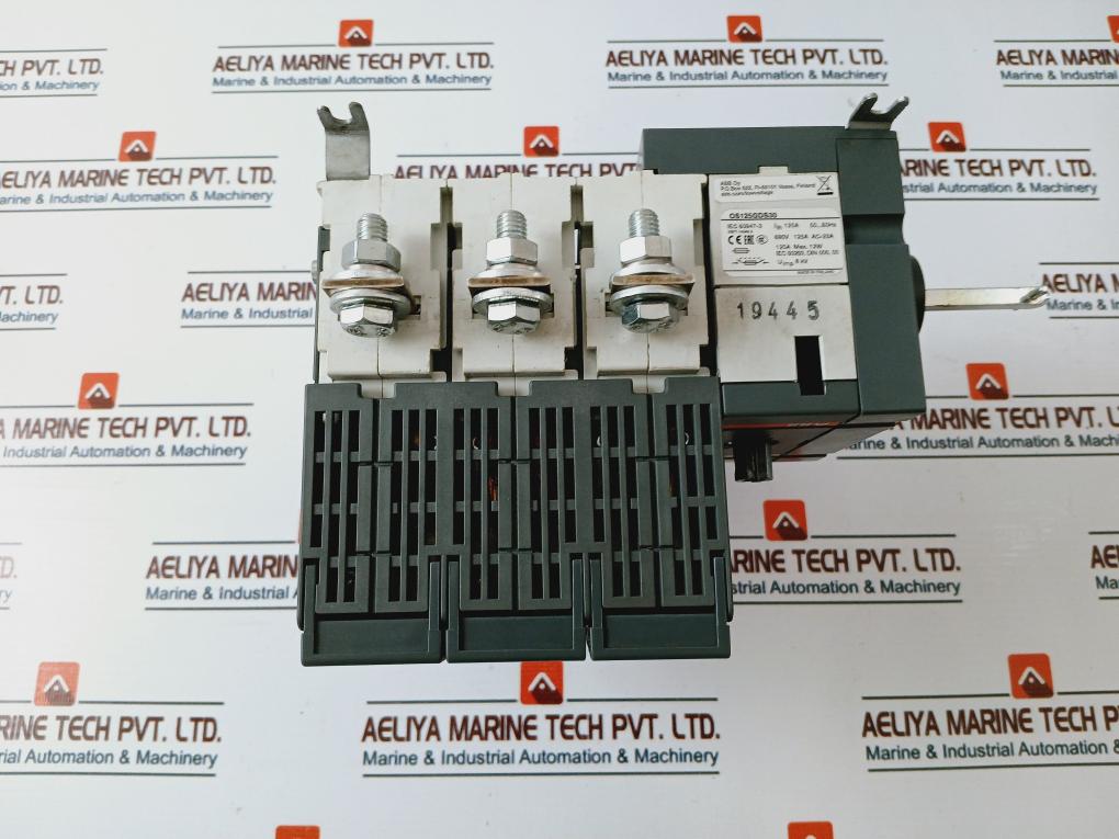 ABB OS125GDS30 Switch Fuse 690V 125A AC-23A