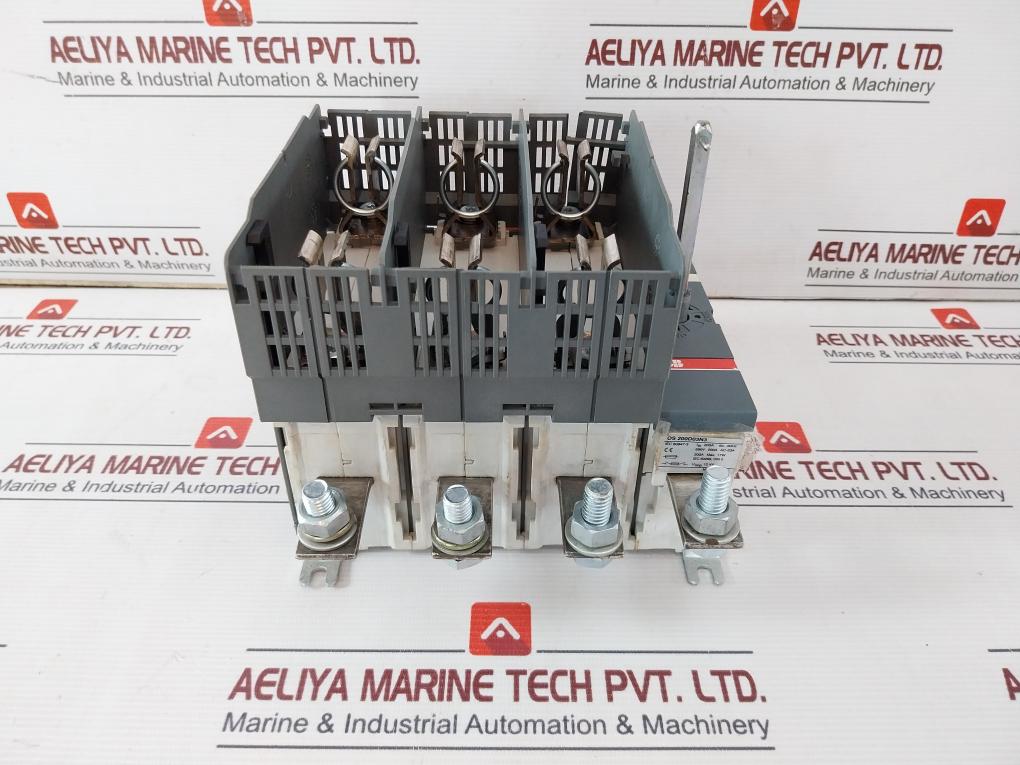 Abb Os 200D03N3 Switch Disconnector Fuse 690V 200A 50-60Hz 17W 12Kv