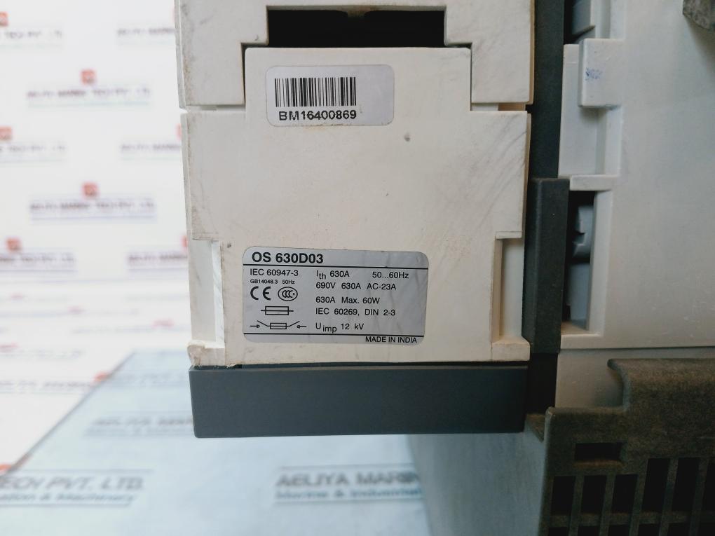 ABB OS 630D03 Fuse Switch Disconnector GB14048.3 50Hz