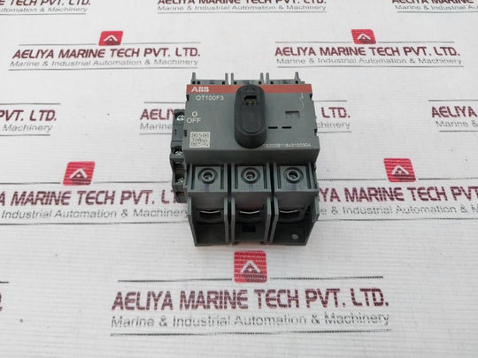 Abb Ot100F3 Switch-disconnector