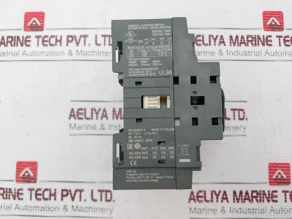 Abb Ot100F3 Switch-disconnector