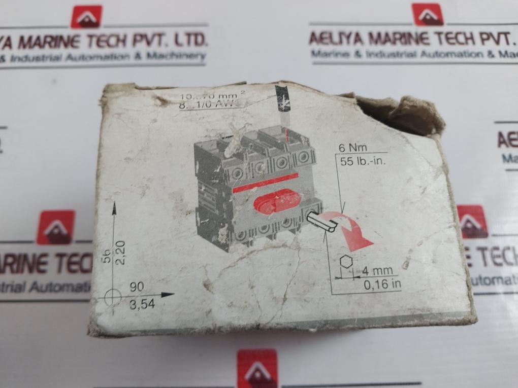 Abb Ot125E4 General Purpose Switch 600Vac 100A