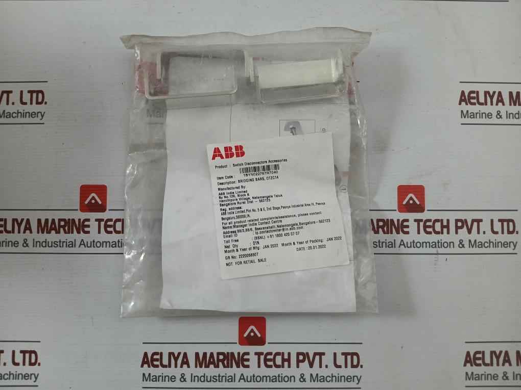 Abb Ot160E04C Manual Change-over Switch Unit 4P 415V 160A Ac-31B