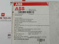 Abb Ot160E04C Manual Change-over Switch Unit 4P 415V 160A Ac-31B