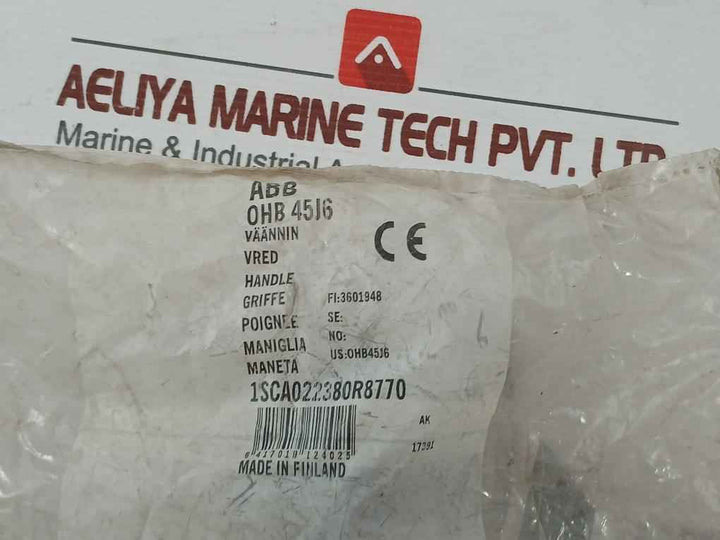 Abb Ot160E04C Manual Change-over Switch Unit 4P 415V 160A Ac-31B