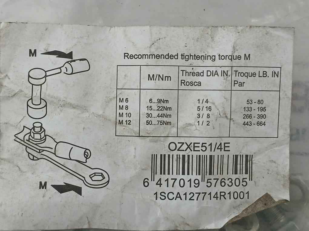 Abb Ot160E04C Manual Change-over Switch Unit 4P 415V 160A Ac-31B
