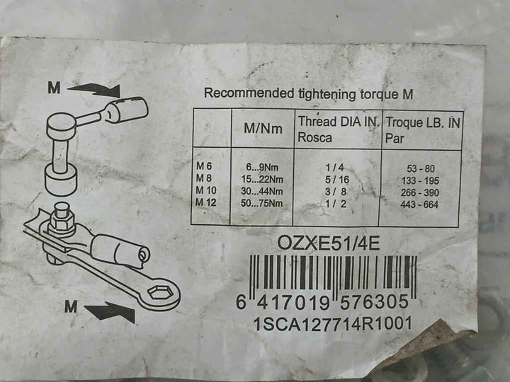 Abb Ot160E04C Manual Change-over Switch Unit 4P 415V 160A Ac-31B