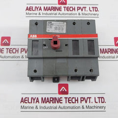 Abb Ot 160E3 Panel Mount Disconnect Switch 200A 50-60Hz 12Kv