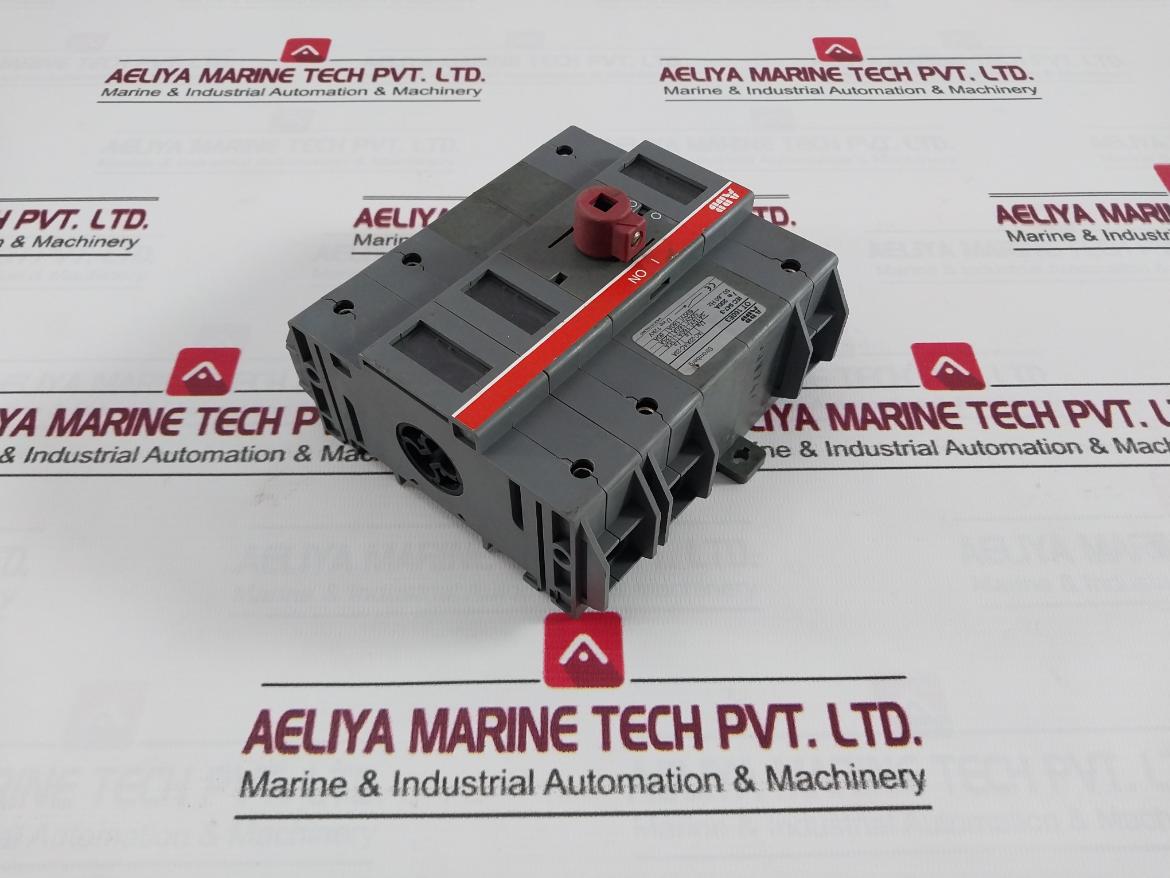 Abb Ot 160E3 Panel Mount Disconnect Switch 200A 50-60Hz 12Kv