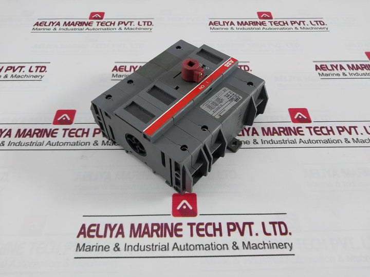 Abb Ot 160E3 Panel Mount Disconnect Switch 200A 50-60Hz 12Kv