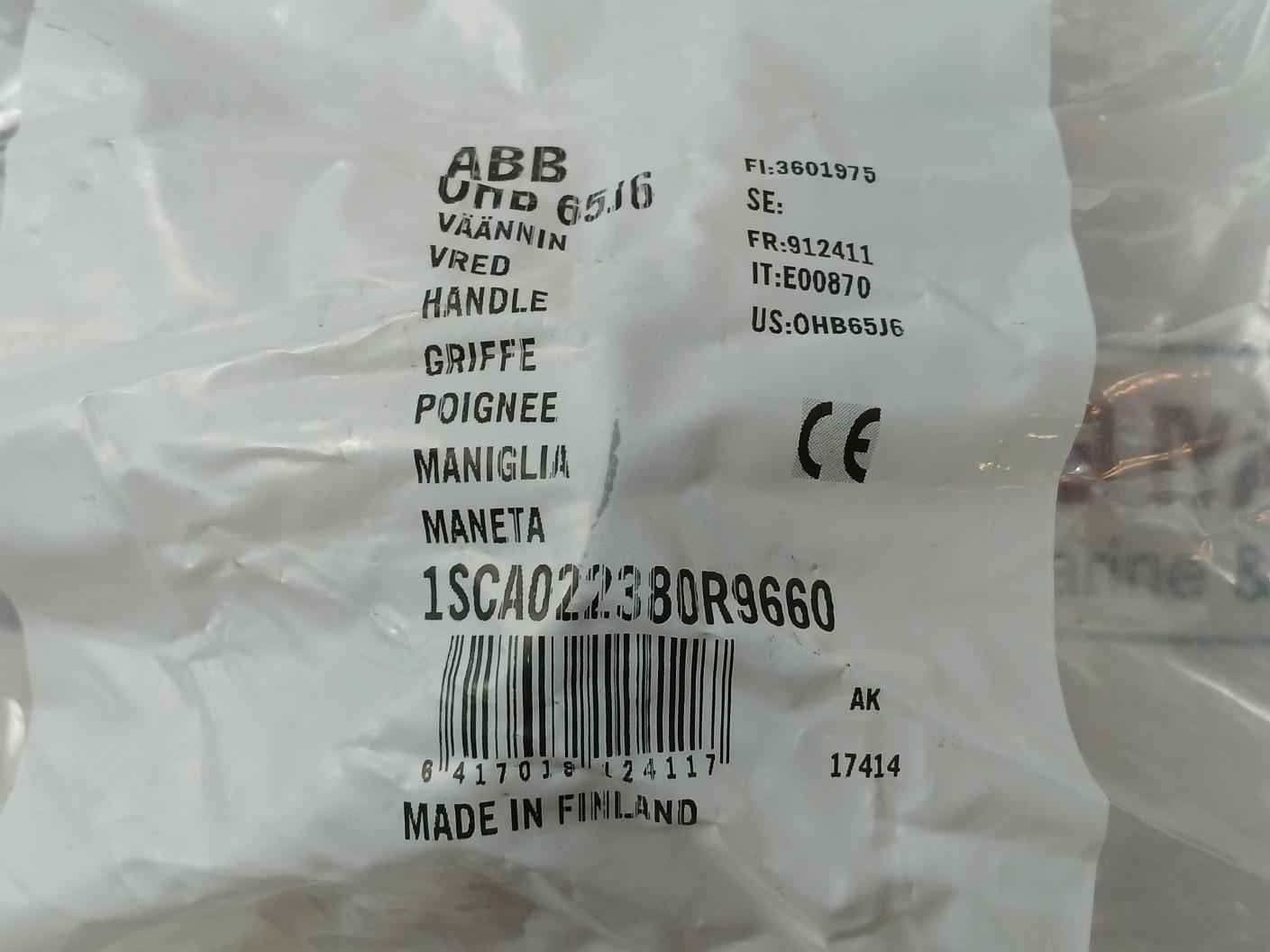 Abb Ot160G03 General Purpose Switch 50-60Hz