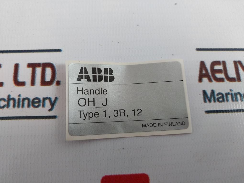 Abb Ot16F3 Switch-disconnector With Ohb 45J6 Handle 25A