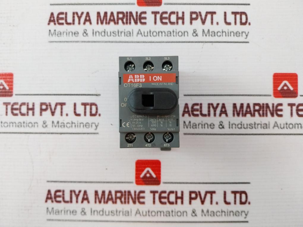 Abb Ot16F3 Switch Disconnector 25A