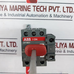 ABB OT16E3 General Purpose Switch with Auxiliary Contact OA1G10