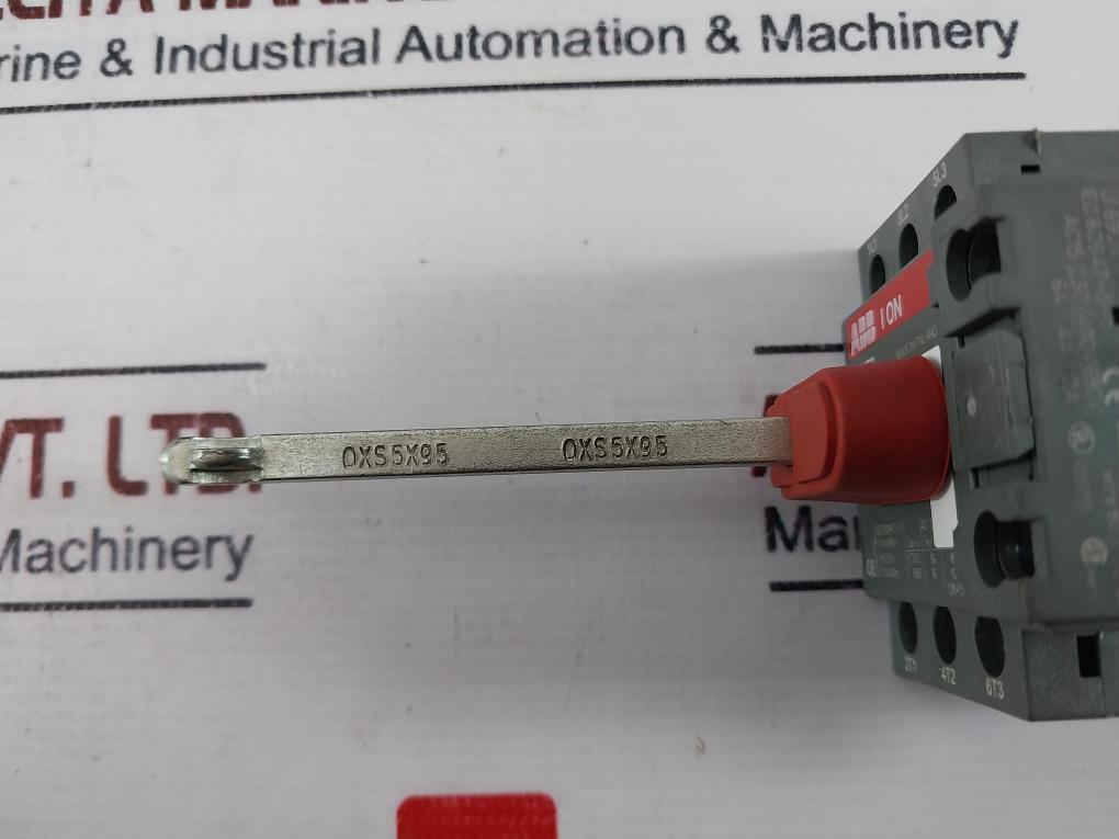 ABB OT16E3 General Purpose Switch with Auxiliary Contact OA1G10