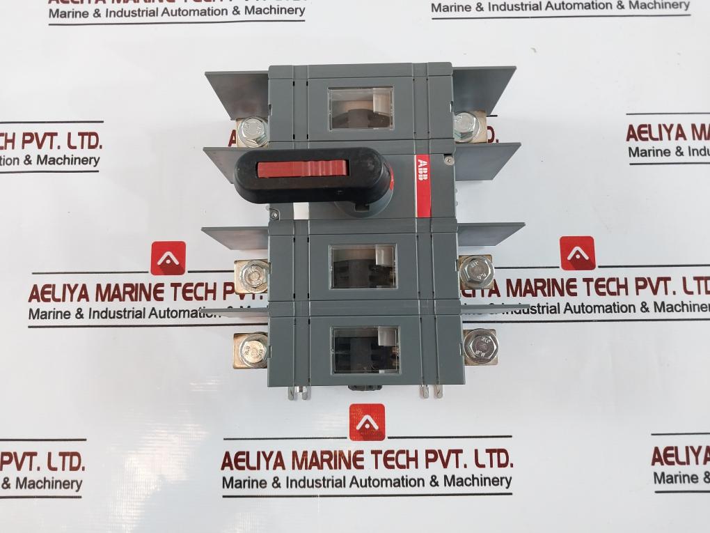 Abb Ot200U12-107 Base Mount Non-fusible Disconnect Switch 600Vac 200A 12Kv