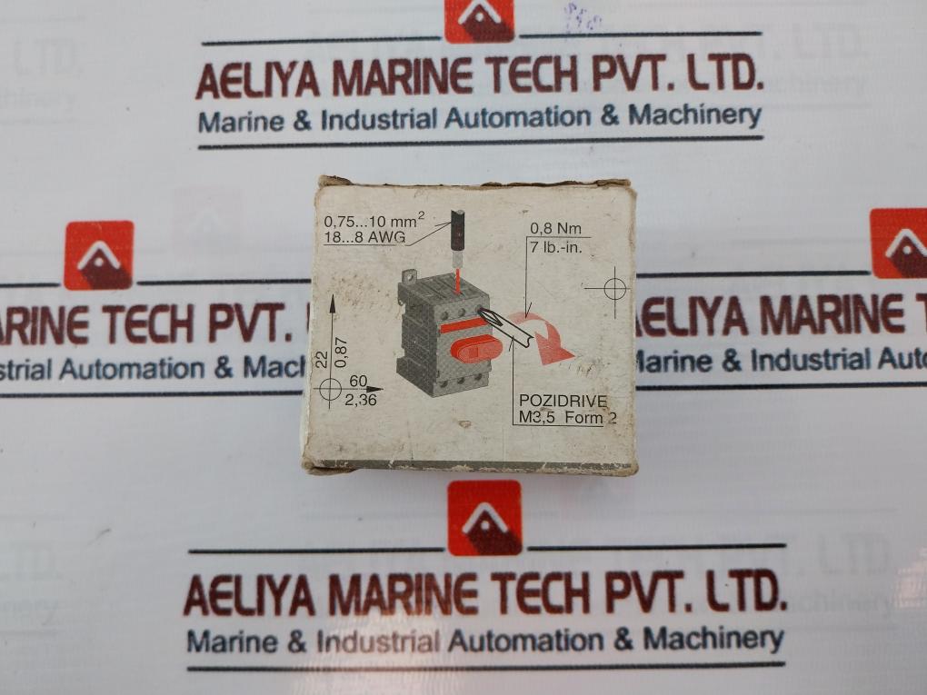 Abb Ot25E3 Load Break Switch 25A 600Vac