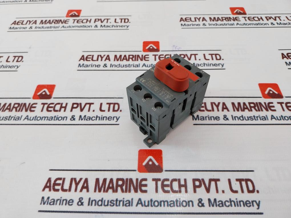 Abb Ot25E3 Load Break Switch 25A 600Vac Iec 60947-3