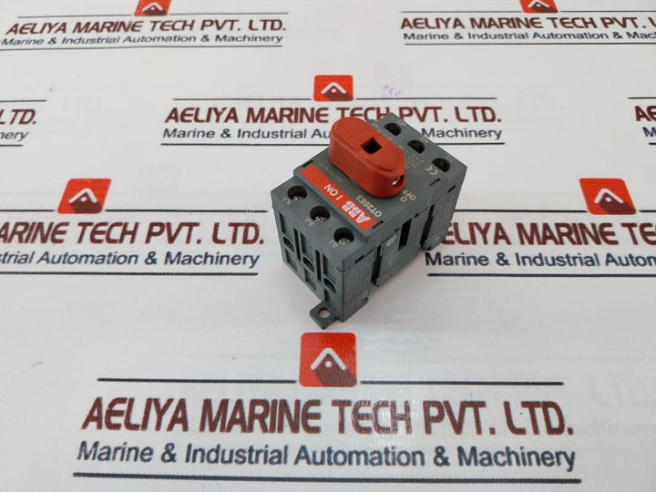 Abb Ot25E3 Load Break Switch 25A 600Vac Iec 60947-3