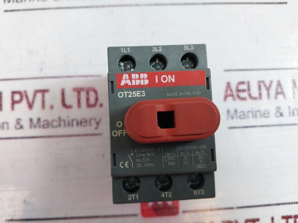 Abb Ot25E3 Switch-disconnector 32A 50…60 Hz