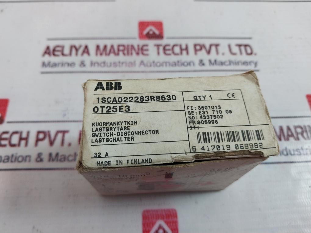 Abb Ot25E3 Switch-disconnector 32A 50…60 Hz