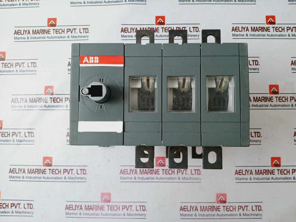 ABB OT400E03C/ OH-J Circuit Breaker with Handle 400A 50/60Hz