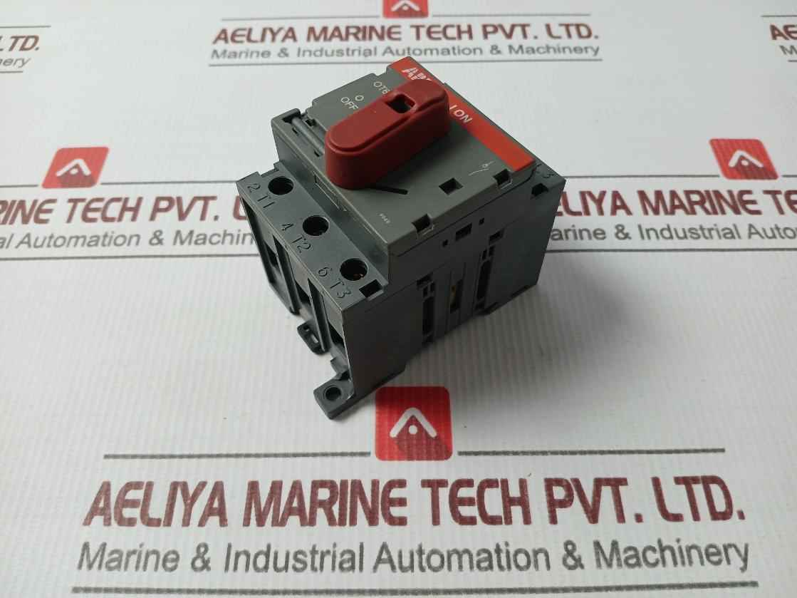 Abb Ot63E3 Load Break Switch 600 Vac 80A 50-60Hz 1Sca022352R7090