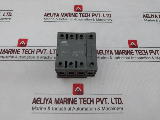 Abb Ot63Ft4N2 Diconnect Switch 600Vac-60A-50-60Hz