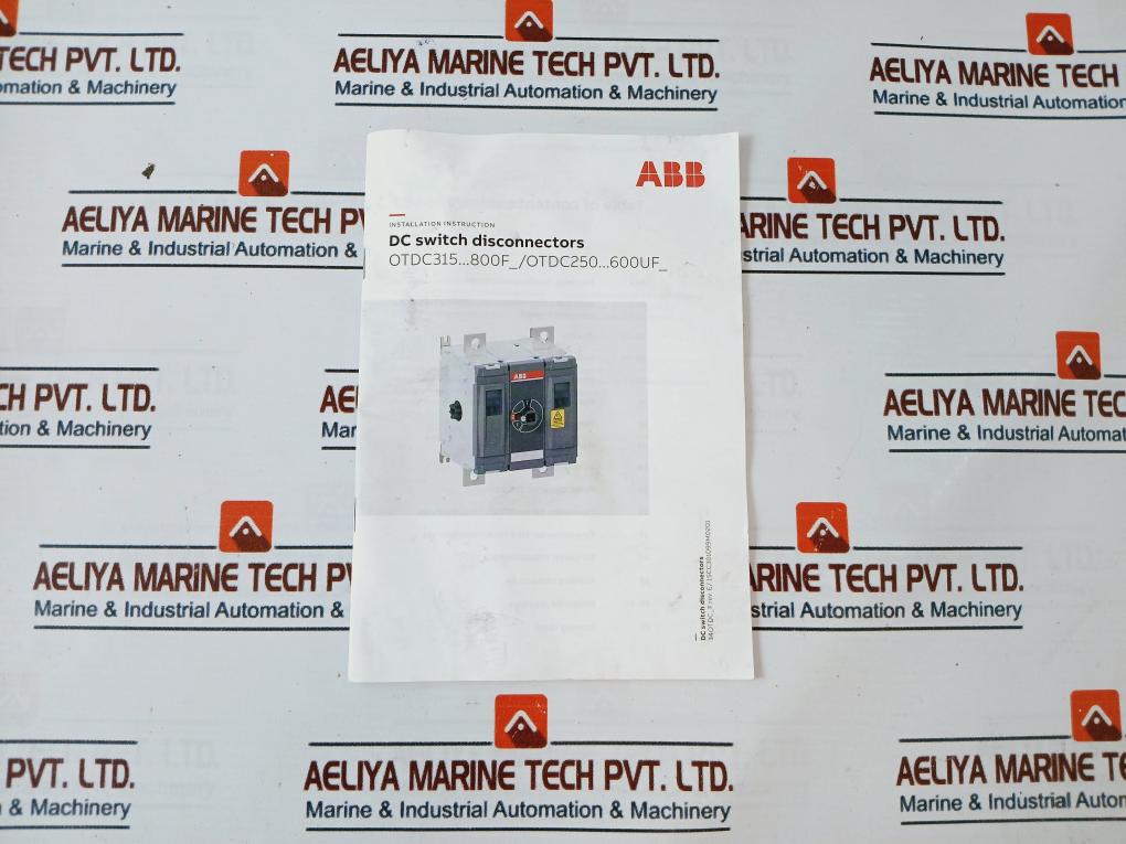 ABB OTDC400FV11K DC Switch-disconnectors 400A