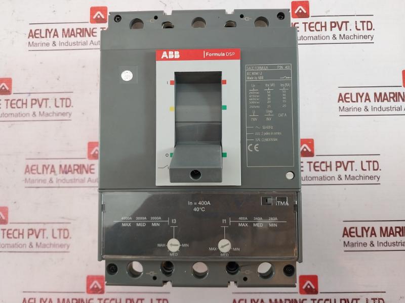Abb P3N 400 Circuit Breaker Ce36304993 Adl24052071998 006010