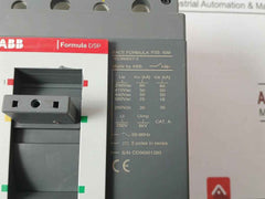 Abb P3S 630 Formula Dsp Circuit Breaker Iec60947-2 50-60Hz 2-pole 630A