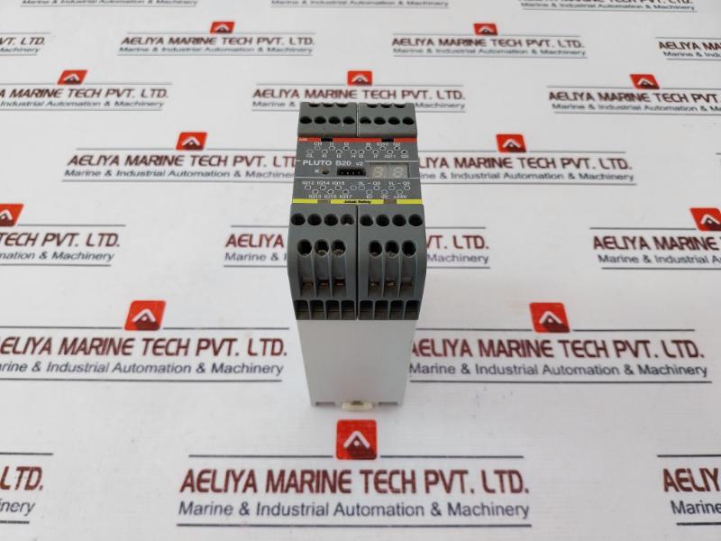 Abb Pluto B20 V2 Programmable Safety Controller 17-12822, 24 Vdc 5a