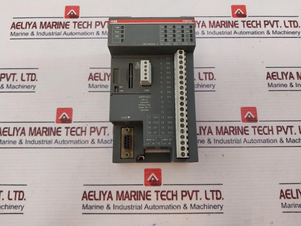 Abb Pm544-t A5 Central Processing Unit 128Kb 6Do-t 24Vdc 0.5A